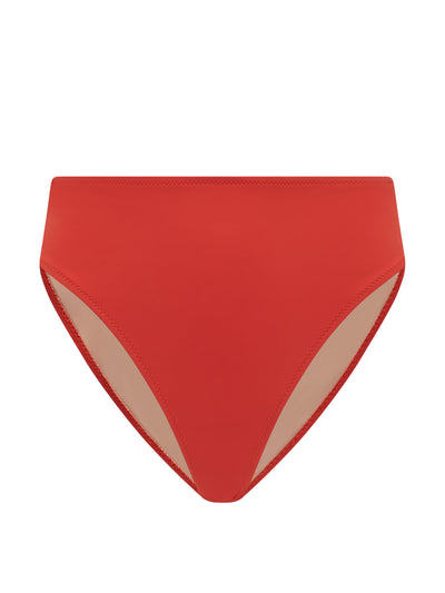 Evarae Poppy red Iza bikini top at Collagerie