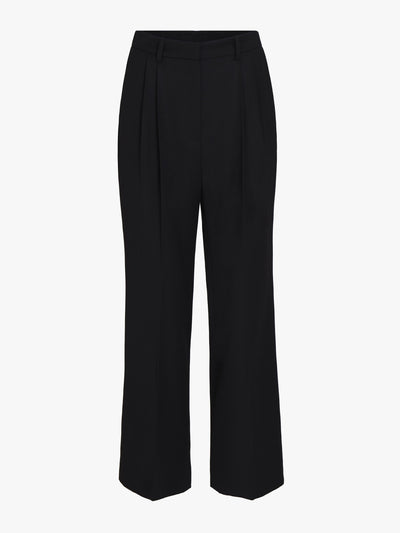 Issue Twelve Stanley black wool trousers at Collagerie