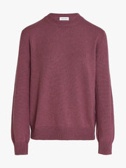 The Eve pink jumper by Issue Twelve has a round neck and slightly dropped shoulder. The perfect cashmere to keep you warm during Autumn Winter. Collagerie.com
