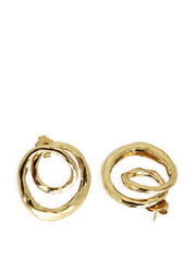 Gold Jupiter earrings