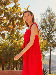Red colette dress