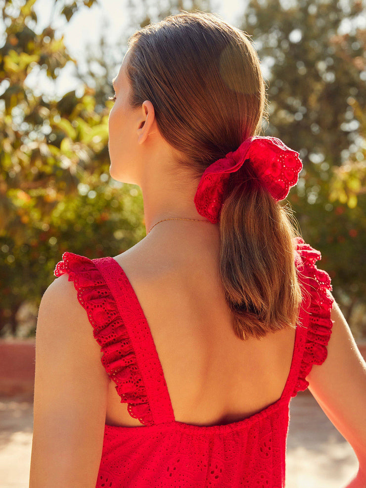 Red colette dress
