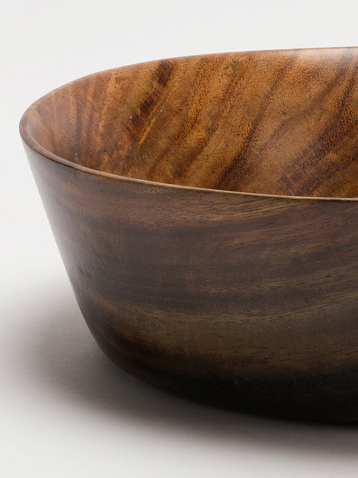 Kuki large wooden salad bowl