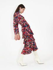 Romantic ruffles give the Borgo de Nor Livi skirt its character and volume. Collagerie.com