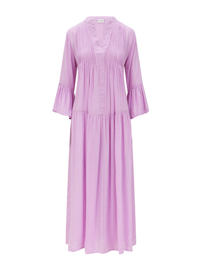 Evarae Orchid Livy dress in Lyocell Tencel at Collagerie