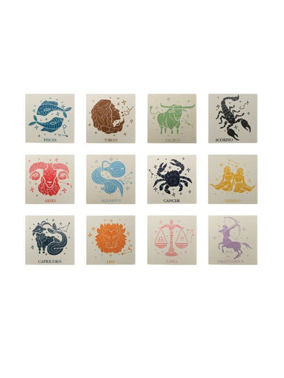 Annabel Trends Zodiac ceramic coaster at Collagerie