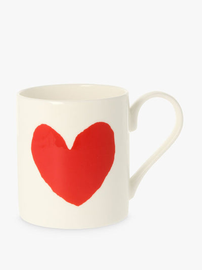 McLaggan Smith Red heart mug at Collagerie