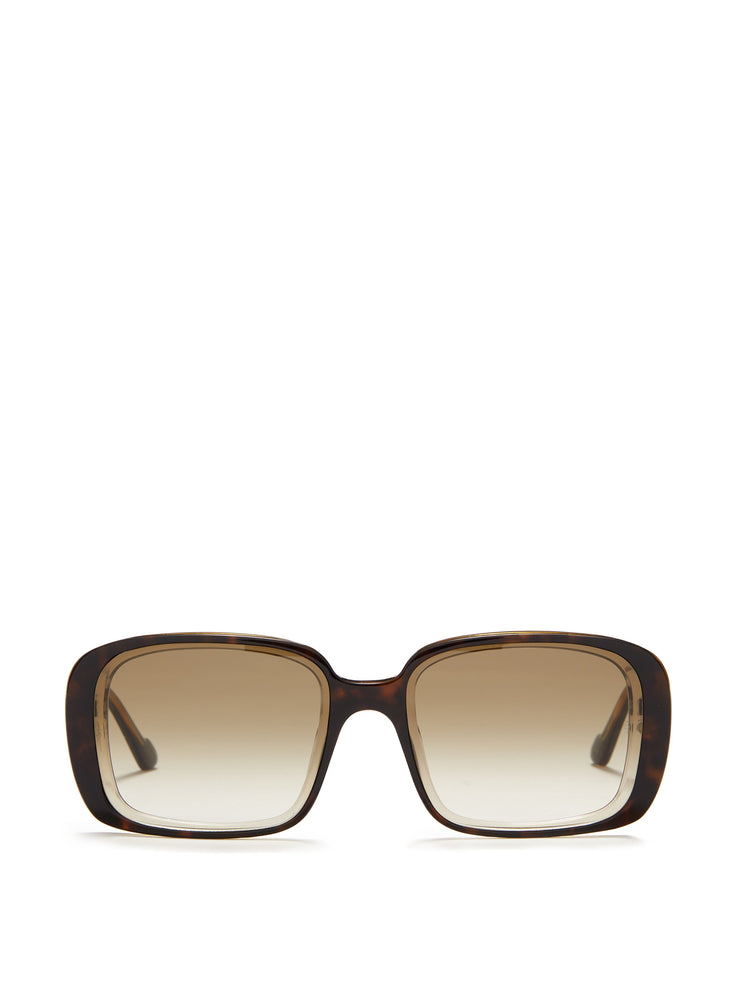 Luna sunglasses in olive tort