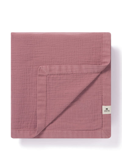 Loaf Pink drapy throw at Collagerie