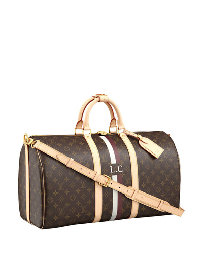 Louis Vuitton Personalised monogram travel bag at Collagerie