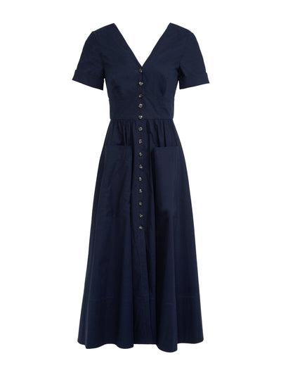 Saloni Luella B dress in navy at Collagerie