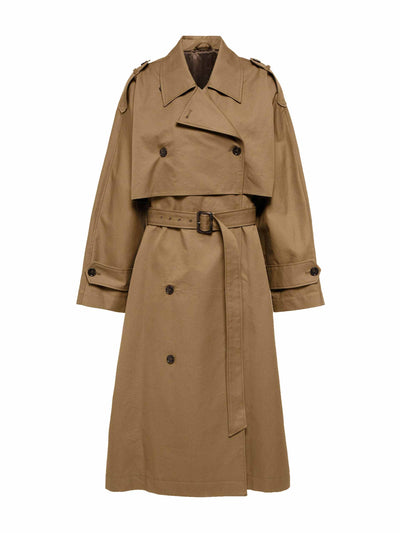 Totême Cotton trench coat at Collagerie
