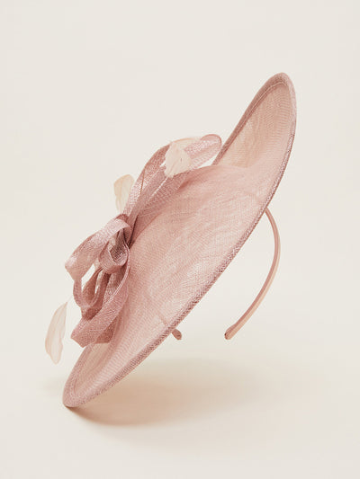 Phase Eight Pink bow fascinator at Collagerie