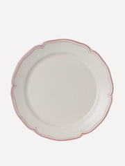 Pink madeleine plates