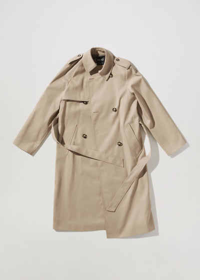 Mango High performance cotton trench coat at Collagerie
