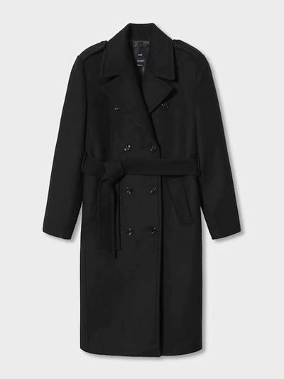 Mango Tailored oversize wool coat at Collagerie