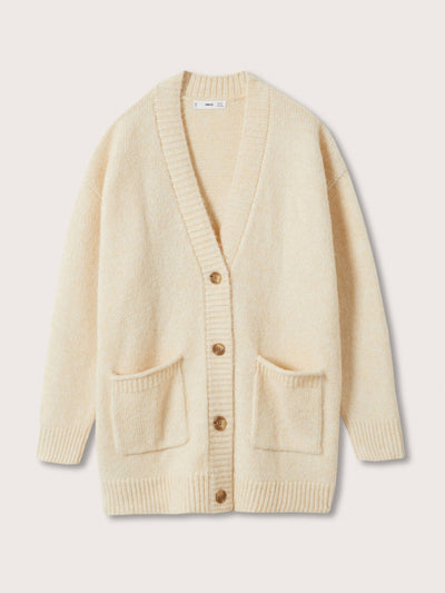 Mango Oversized knit cardigan at Collagerie