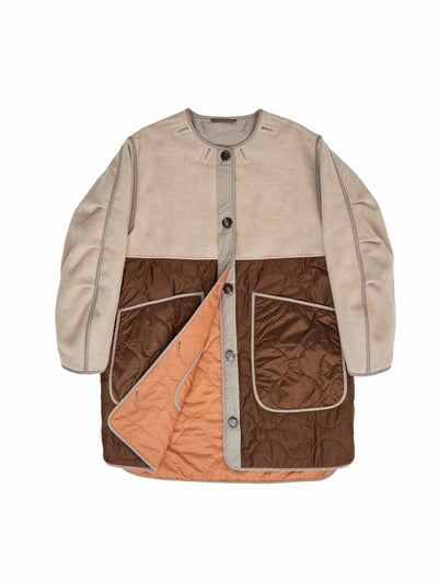 Marfa Stance Wool quilt jacket at Collagerie