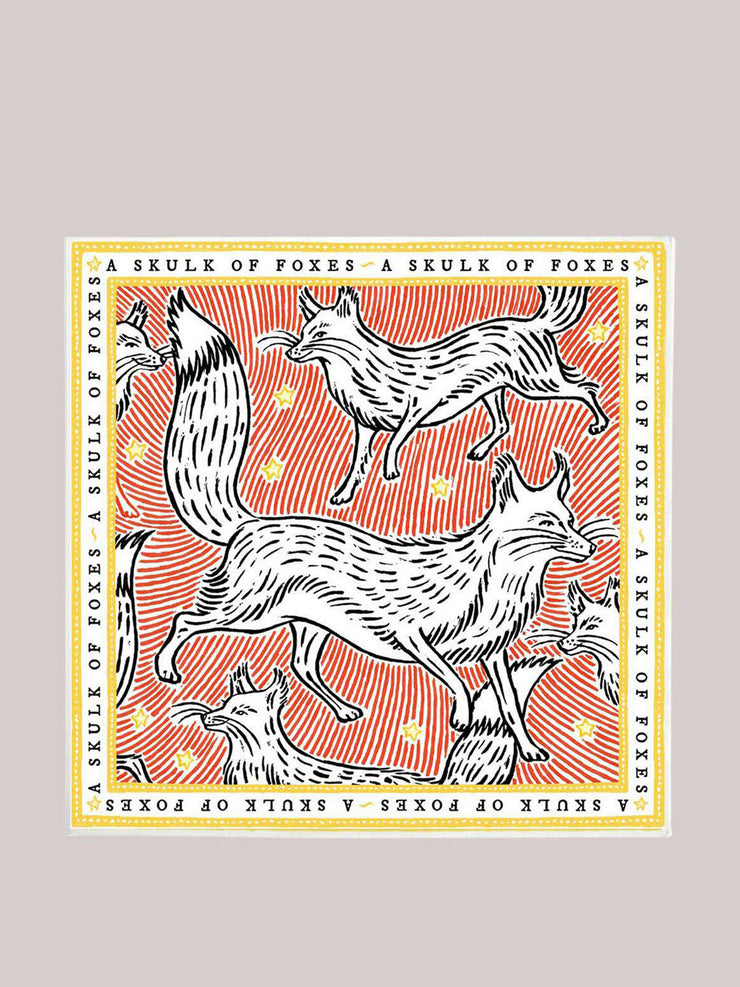 Polkra x Fee Greening a sulk of foxes matchbox