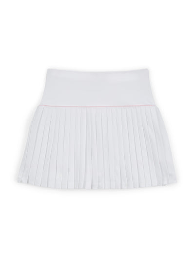 Exeat Mimi white and pink tennis skirt at Collagerie