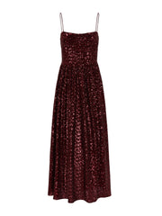 With a classic square neck and barely there straps, this Borgo de Nor dress is reminiscent of the 50s. The perfect party piece. Collagerie.com