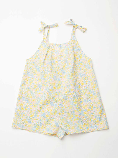 Nellie Quats Floral printed playsuit at Collagerie