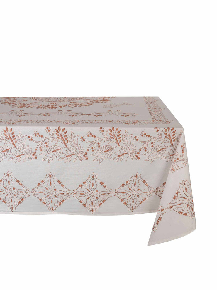 Aleppo cinnamon tablecloth