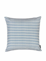 Harriet stripe performance/outdoor blue square cushion