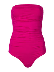 Chloe bandeau pink bathing suit