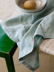Sage linen table napkins
