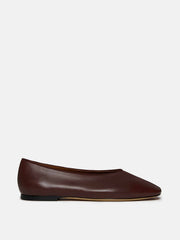 Bordeaux leather regency slipper