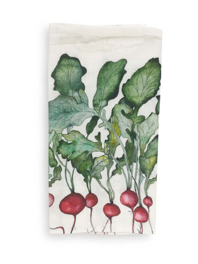 Bertioli by Thyme Radish Linen Napkin at Collagerie