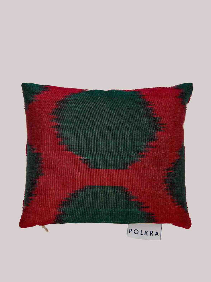 Soho ikat silk & ottoman fabric lavender bag
