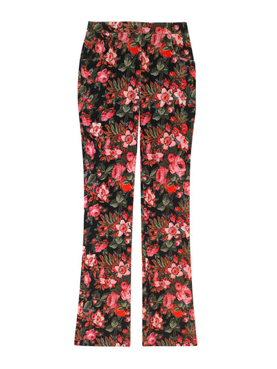 Yolke Wild roses corduroy trousers at Collagerie
