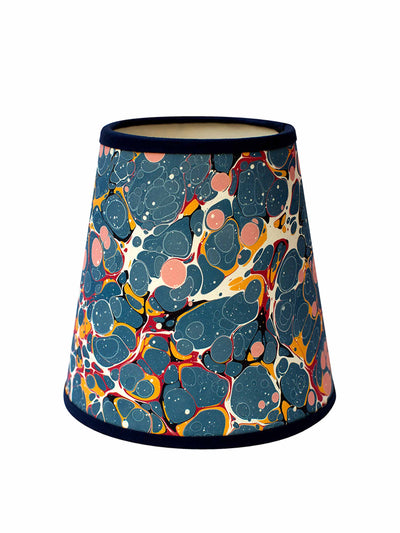 Rosi De Ruig Marbled lampshade at Collagerie