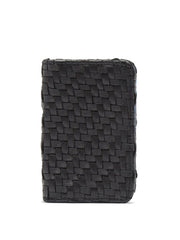Seba black wallet with orange inside