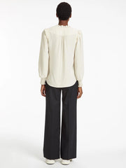 Stella cream silk shirt