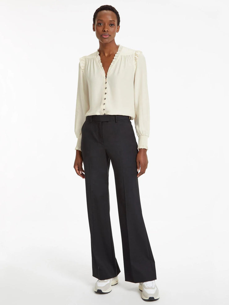Stella cream silk shirt