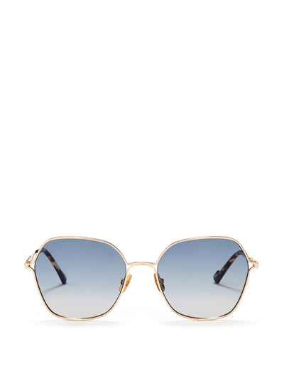 Sunday Somewhere Bia sunglasses in blue gradient at Collagerie