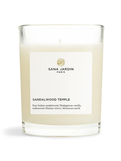 Sana Jardin Sandalwood Temple scented candle at Collagerie