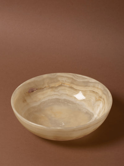 By Pariah Large green onyx bowl at Collagerie