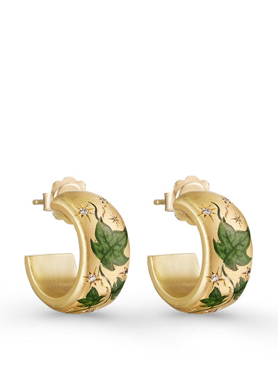 Cece Jewellery The poison ivy hoops at Collagerie