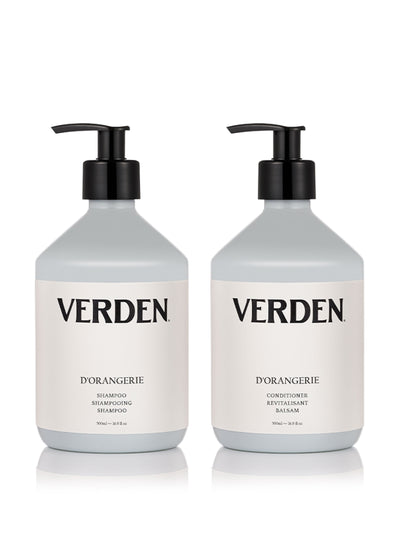 Verden D’Orangerie shampoo and conditioner set at Collagerie