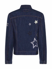 Dark blue 'Star Struck' denim jacket