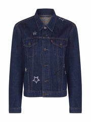 Dark blue 'Star Struck' denim jacket