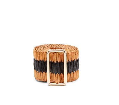 STELAR Sula Raffia Belt at Collagerie