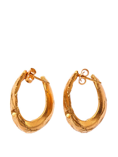 Alighieri Gold surreal hoop earrings at Collagerie