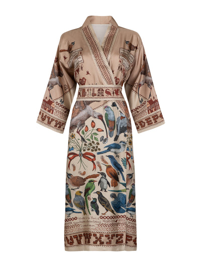 Sabina Savage The Birds of Innocence loose robe at Collagerie