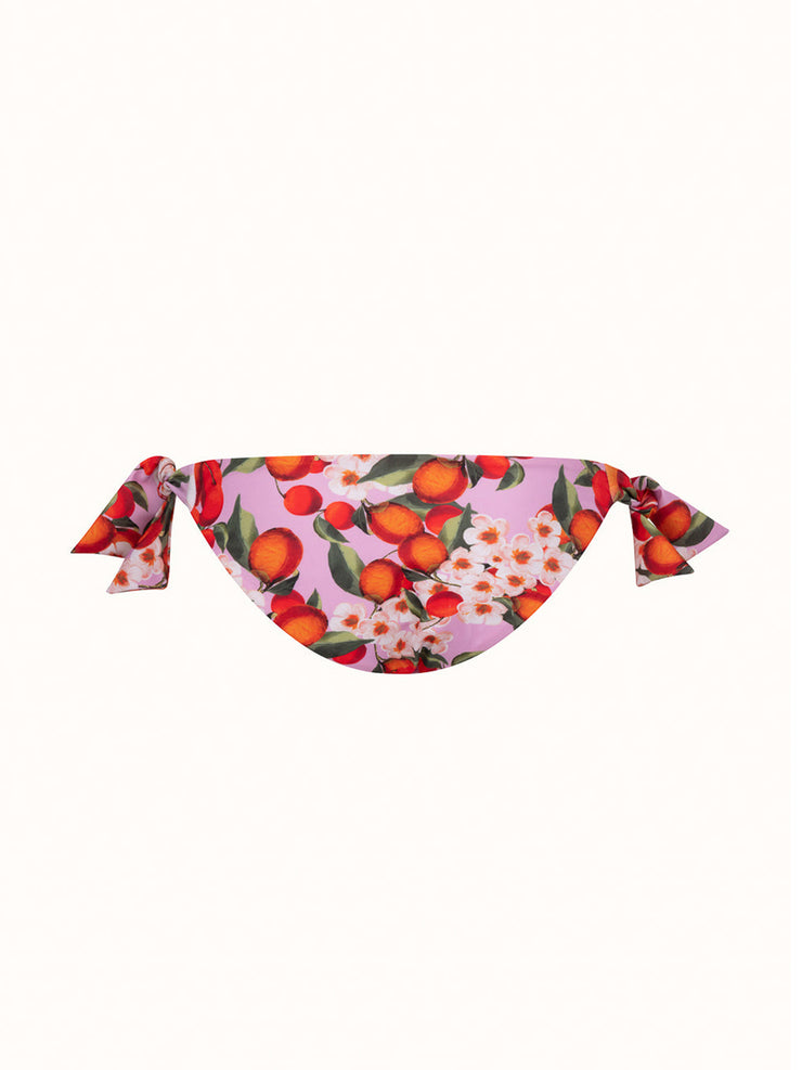 Borgo de Nor x Talia Collins multi belisama bow tie bikini bottoms