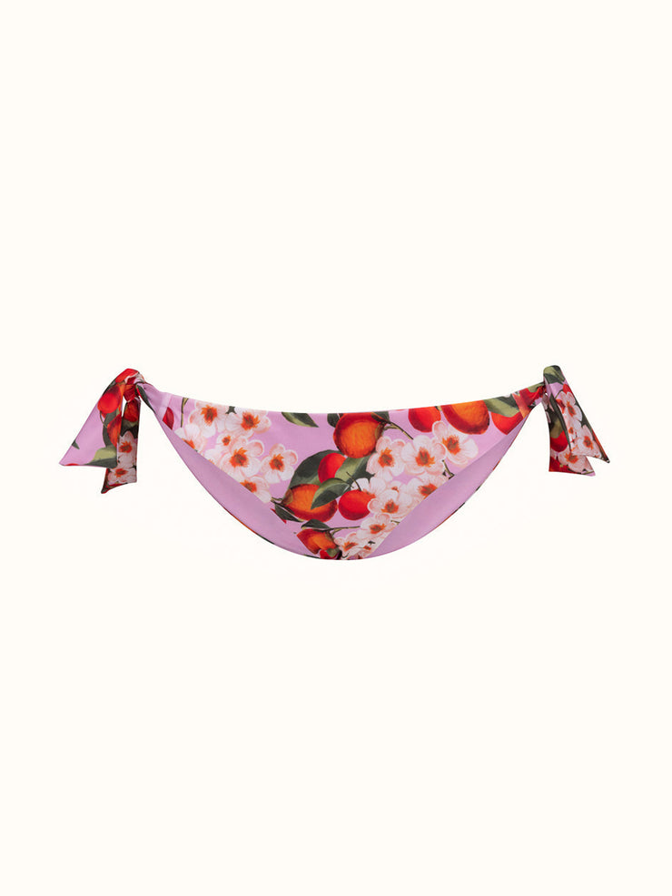 Borgo de Nor x Talia Collins multi belisama bow tie bikini bottoms